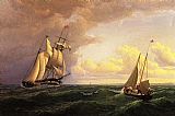 Whaler off the Vineyard, Outward Bound by William Bradford